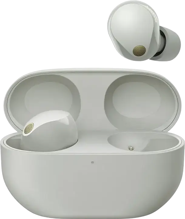 Casca Wireless Sony WF-1000XM5 TWS cu Anulare Activă a Zgomotului (ANC), Bluetooth 5.3, Codec LDAC, Driver Dinamic X, Rezistenta la Apa IPX4