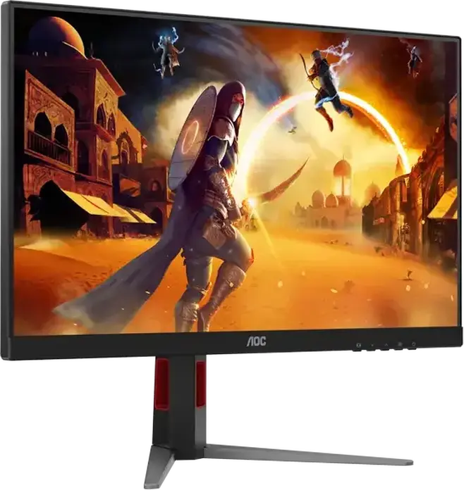 AOC 27G4HA 27 inch Fast IPS Gaming Monitor, FHD 1920x1080, 180Hz, 0.5ms MPRT, HDR10, G-SYNC Compatible, Adaptive Sync, Height Adjustable, 2x HDMI, DP