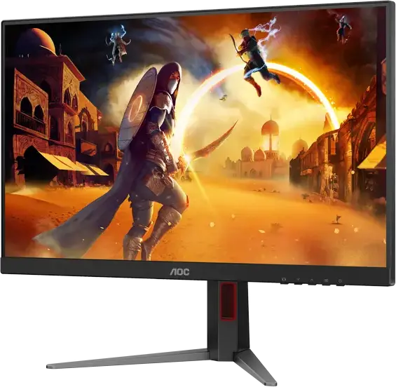 AOC 27G4HA 27 inch Fast IPS Gaming Monitor, FHD 1920x1080, 180Hz, 0.5ms MPRT, HDR10, G-SYNC Compatible, Adaptive Sync, Height Adjustable, 2x HDMI, DP