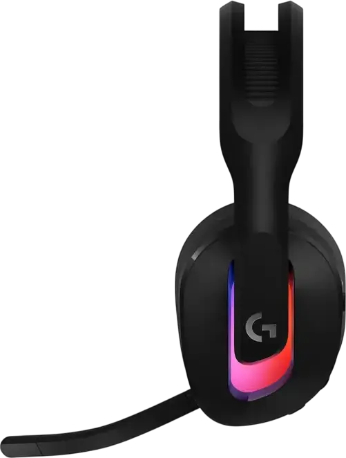 Casca Gaming Wireless Logitech G ASTRO A20 X Lightspeed, Drivere PRO-G 40mm, Microfon BLUE VO!CE, RGB, PLAYSYNC, Xbox Series X|S, PS5, PC, Switch, Negru