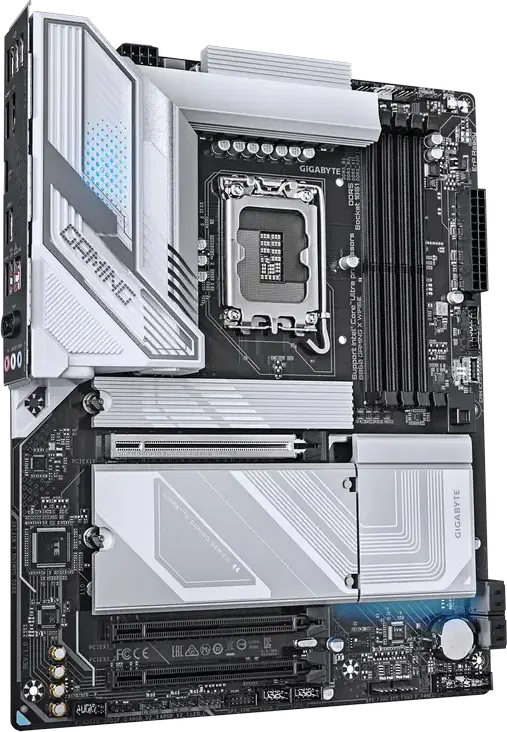 Материнская плата Gigabyte B860 GAMING X WIFI6E LGA1851 Intel B860 ATX DDR5 256ГБ 9066МГц OC PCIe 5.0 M.2 Wi-Fi 6E Bluetooth 5.3 2.5GbE