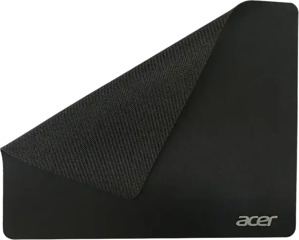 Acer Essential AMP910 Mouse Pad, Textile Fabric Surface, Rubber Base, 220 x 180 x 1 mm, Black