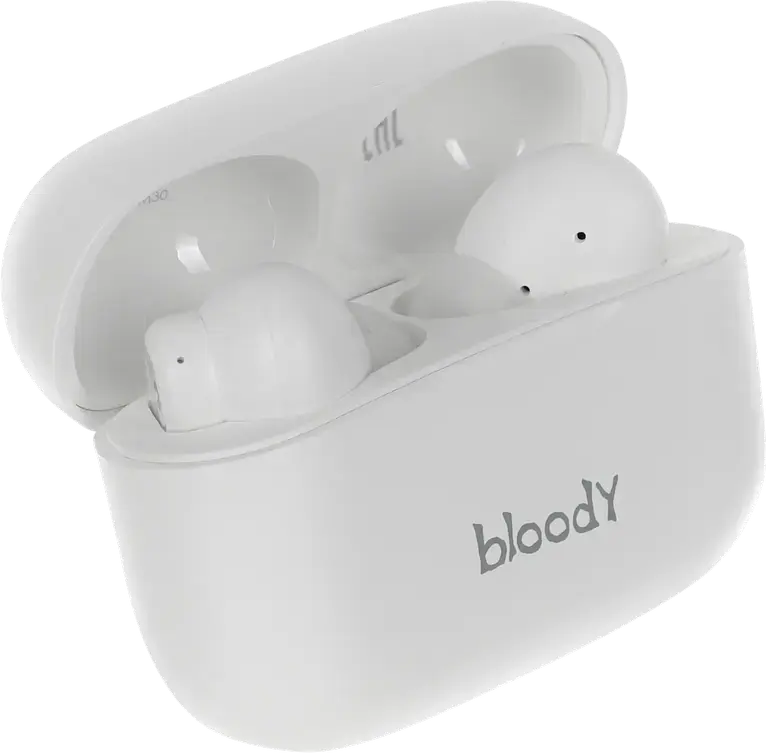 Casca Bloody M30 True Wireless Stereo TWS, Drivere M.O.C.I. din Fibra de Carbon 10mm, Bluetooth v5.0, Rezistenta IPX4, Cutie Aluminiu, USB Type-C