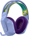 Logitech G733 Wireless RGB Gaming Headset, Purple, LIGHTSPEED Wireless, 40mm Drivers, 29h Battery, Detachable Microphone, Memory Foam Earpads
