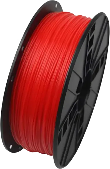 Gembird 3DP-ABS1.75 ABS 3D Printer Filament, Fluorescent Red, 1.75 mm Diameter, 1 kg Spool, 225-240°C Printing Temperature