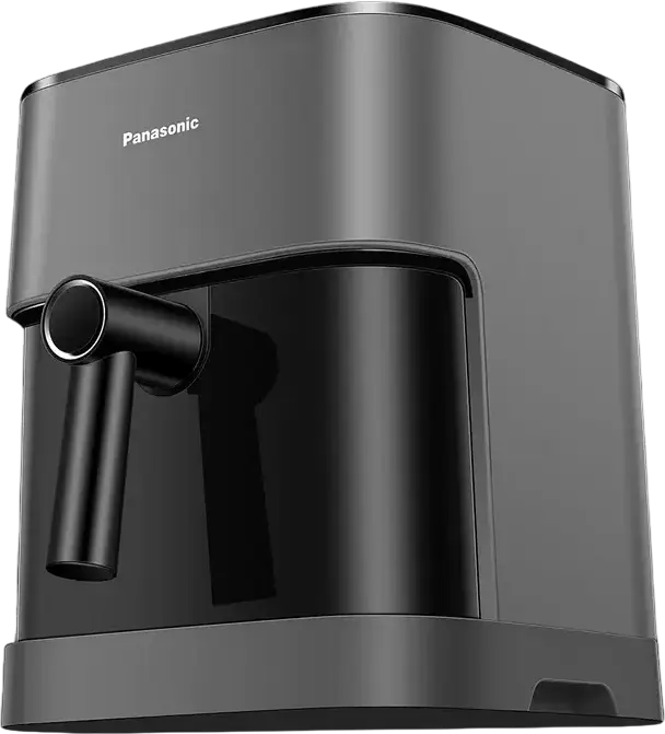 Panasonic NF-CC500SXE Air Fryer, 1450W, 5L Non-stick Basket, 360 Airflow, 11 Pre-set Programs, Steam Function, Electronic Display, Grey