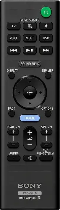 Саундбар Sony HT-A3000 3.1 канала со встроенным сабвуфером, 250 Вт, Dolby Atmos, DTS:X, 360 Spatial Sound Mapping, HDMI eARC, Wi-Fi, Bluetooth, черный