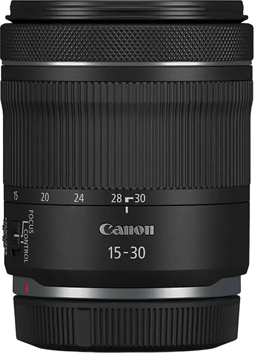 Obiectiv Zoom Ultra-Wide Canon RF 15-30mm f/4.5-6.3 IS STM pentru Full Frame si APS-C, Stabilizare Imagini, Autofocus STM, Filtru 67mm, 390g