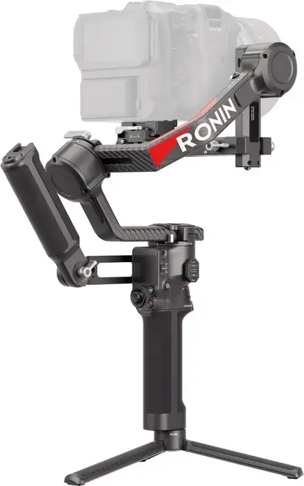 DJI RS 4 Pro Combo Handheld Camera Stabilizer Gimbal, 4.5kg Payload, LiDAR Focus, 13h Runtime, Black