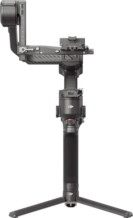 DJI RS 4 Pro Combo Handheld Camera Stabilizer Gimbal, 4.5kg Payload, LiDAR Focus, 13h Runtime, Black