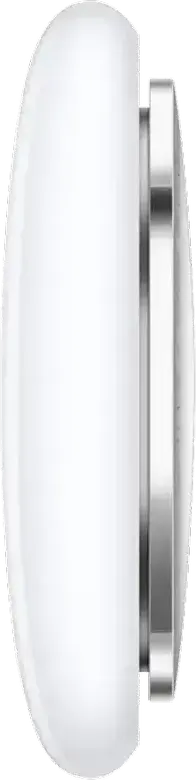 Apple AirTag Bluetooth Tracker with U1 Chip for Precision Finding, IP67 Water Resistant, CR2032 Battery, White/Silver