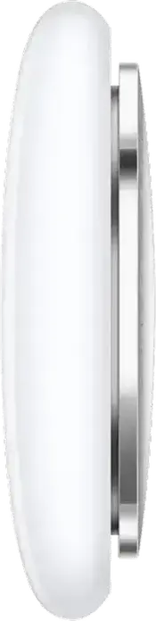 Apple AirTag Bluetooth Tracker with U1 Chip for Precision Finding, IP67 Water Resistant, CR2032 Battery, White/Silver