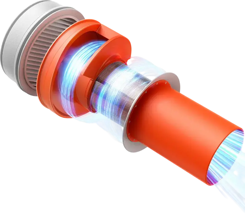 Xiaomi Vacuum Cleaner P30 Cordless Stick Vacuum, 22kPa / 22000Pa Suction Power, HEPA Filter, 40 min Runtime, Li-Ion Battery, White