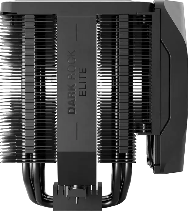 be quiet! Dark Rock Elite CPU Cooler BK037, 280W TDP, Dual Silent Wings PWM Fans, ARGB, 7 Heat Pipes, Intel 1851/1700/1200/115x & AMD AM5/AM4, Black
