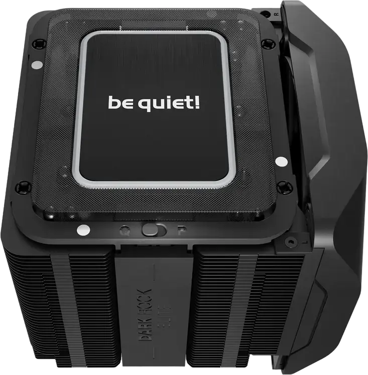be quiet! Dark Rock Elite CPU Cooler BK037, 280W TDP, Dual Silent Wings PWM Fans, ARGB, 7 Heat Pipes, Intel 1851/1700/1200/115x & AMD AM5/AM4, Black
