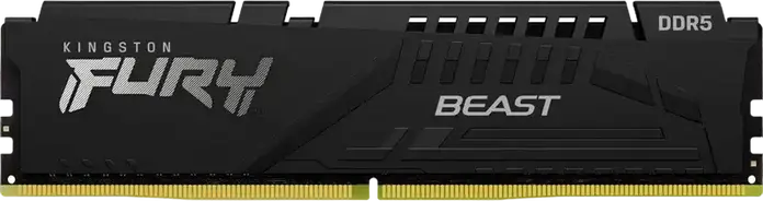 Kingston FURY Beast DDR5 8GB 5600MHz PC5-44800 CL40 RAM KF556C40BB-8 Desktop Memory Module Intel XMP 3.0 AMD EXPO Certified Black