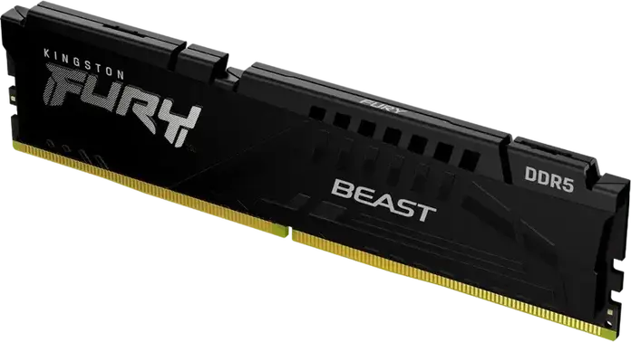 Kingston FURY Beast DDR5 8GB 5600MHz PC5-44800 CL40 RAM KF556C40BB-8 Desktop Memory Module Intel XMP 3.0 AMD EXPO Certified Black