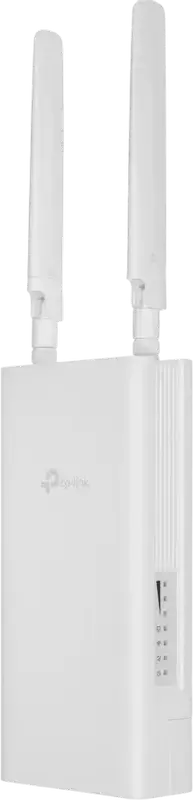 Router Wireless Exterior 4G LTE TP-Link TL-MR100-Outdoor, Viteza LTE 150 Mbps, Wi-Fi 300 Mbps, Rezistenta la intemperii IP65, Suport PoE, Alb