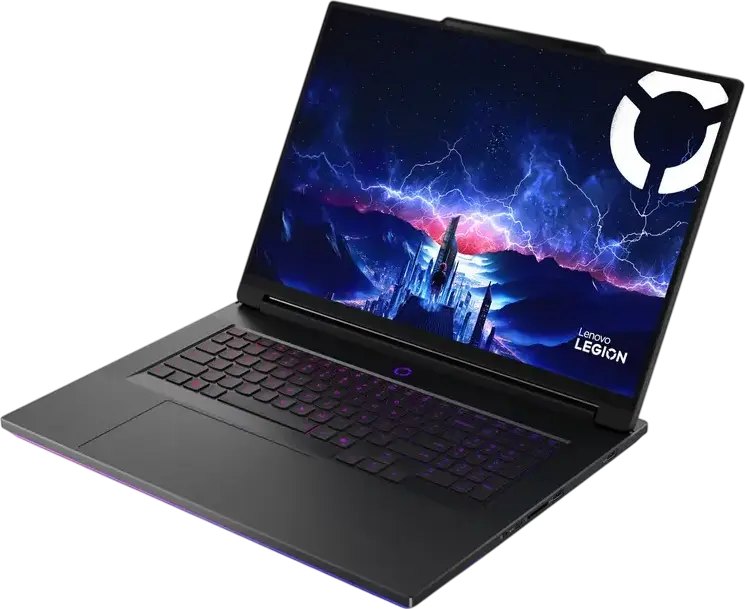 Laptop Gaming Lenovo Legion 9 18IAX10 18" UHD+ 240Hz Intel Core Ultra 9 275HX RTX 5090 24GB GDDR7 64GB DDR5 4TB SSD Carbon Forjat Aluminiu Eclipse Black