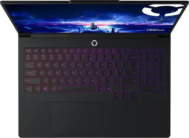 Игровой ноутбук Lenovo Legion Pro 7 16IAX10H, Intel Core Ultra 9 275HX, 32GB DDR5 RAM, SSD 1TB, NVIDIA GeForce RTX 5090 24GB, Экран 16" OLED WQXGA 240Hz, Алюминий, Без ОС