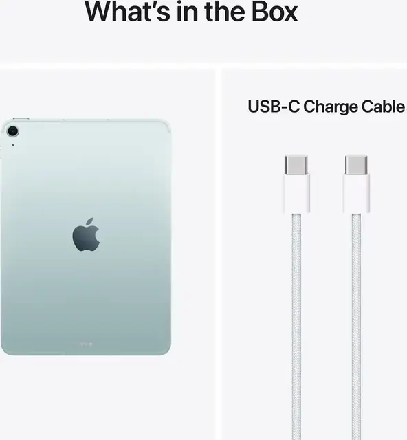Apple iPad Air 11 (2026) cu procesor M4, 12GB RAM, 256GB Stocare, Wi-Fi, Ecran Liquid Retina, Cameră 12MP, USB-C, iPadOS, Albastru