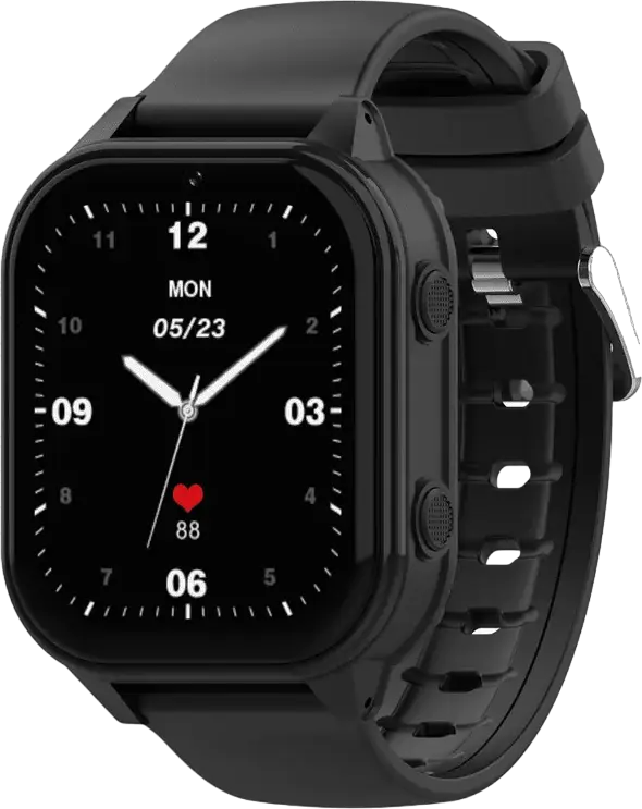 Ceas pentru copii Wonlex KT19 Pro, Negru