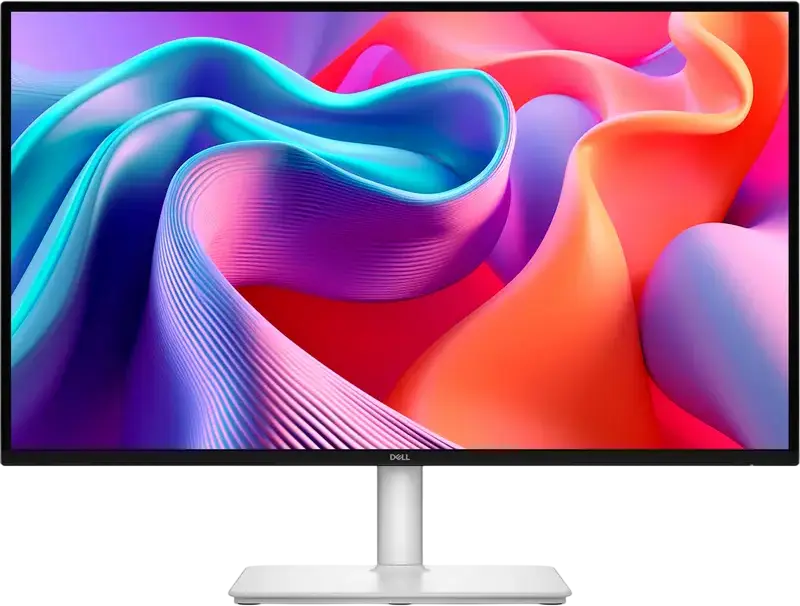 Monitor Dell S2725DSM 27 inch WQHD IPS, Rezolutie 2560x1440, Rata de Refresh 144Hz, AMD FreeSync, Difuzoare Integrate, Reglaj Inaltime, Alb