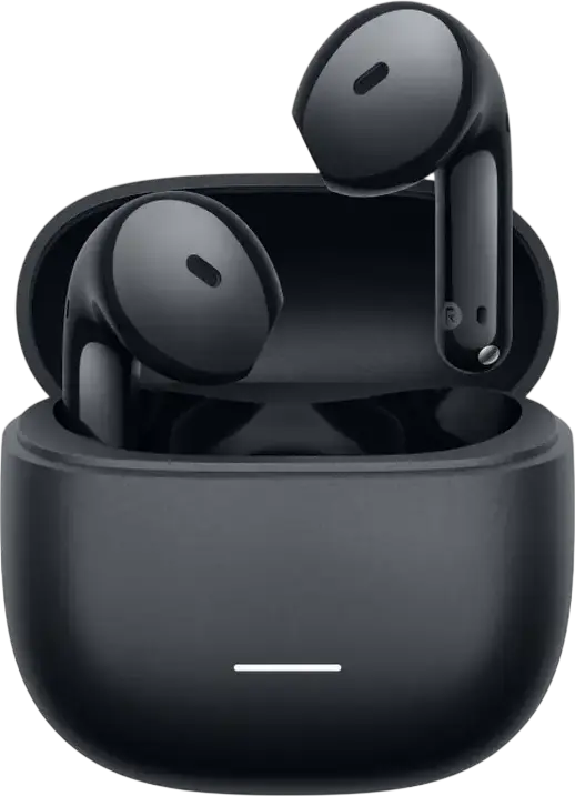 Casca Wireless Xiaomi Redmi Buds 8 Active, Negru, Bluetooth 5.4, Driver Dinamic 14.2mm, Microfoane Duale cu Reducere Zgomot AI, IP54, Autonomie 37 Ore