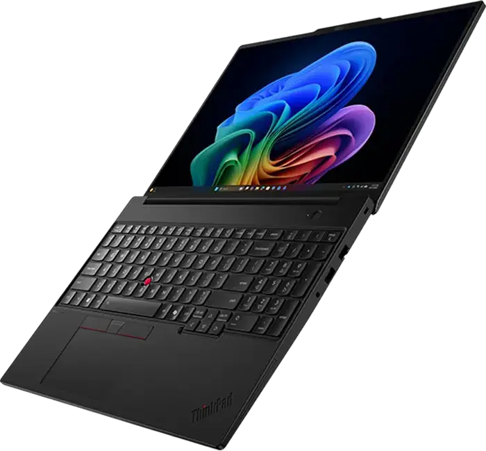 Laptop Business Lenovo ThinkPad T16 Gen 5, Intel Core Ultra 7 355U, 32GB DDR5 RAM, 1TB SSD, 16" WUXGA IPS Anti-Glare, Wi-Fi 7, Fibra de Carbon, Negru