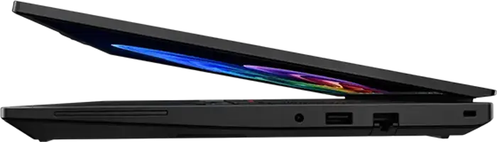 Laptop Business Lenovo ThinkPad T16 Gen 5, Intel Core Ultra 7 355U, 32GB DDR5 RAM, 1TB SSD, 16" WUXGA IPS Anti-Glare, Wi-Fi 7, Fibra de Carbon, Negru