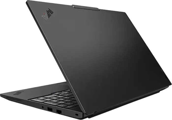 Laptop Business Lenovo ThinkPad T16 Gen 5, Intel Core Ultra 7 355U, 32GB DDR5 RAM, 1TB SSD, 16" WUXGA IPS Anti-Glare, Wi-Fi 7, Fibra de Carbon, Negru