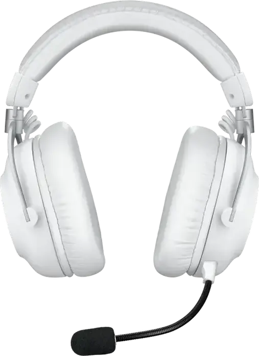 Casca Gaming Wireless Logitech G Pro X 2 LIGHTSPEED, Drivere Grafen 50mm, Bluetooth, 2.4 GHz, Surround 7.1, Microfon Detasabil, Alb, 981-001275