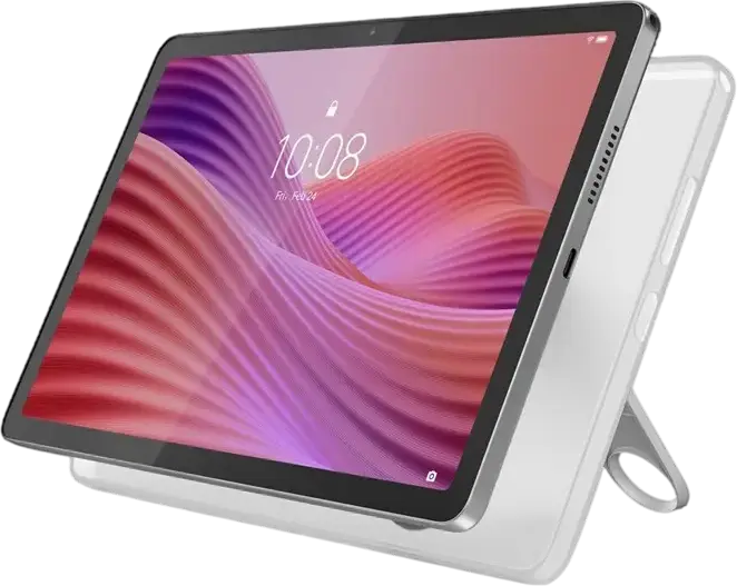 Планшет Lenovo Tab 10.1" Android 14 - Mediatek Helio G85 Octa-core, 4ГБ ОЗУ, 128ГБ ПЗУ, Экран WUXGA IPS, LTE, Стереодинамики Dolby Atmos, Luna Grey