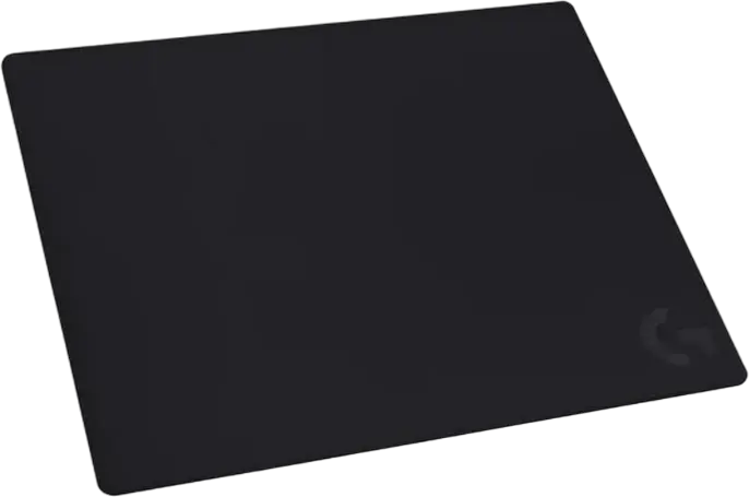 Logitech G740 Gaming Mouse Pad, Large Textile Cloth Surface, Non-Slip Rubber Base, 460 x 375 x 5 mm, Optimized for Low-DPI Gaming, Black