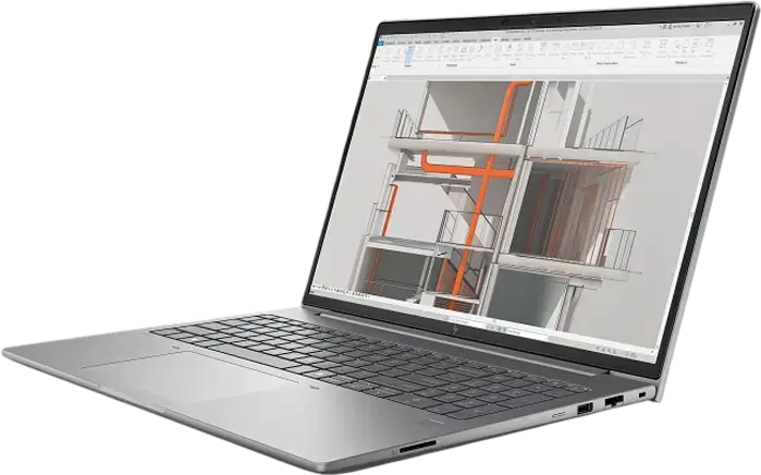 Workstation Mobil HP ZBook X G1i 16, Intel Core Ultra 7 255H, 32GB/64GB DDR5, 1TB/2TB PCIe Gen4 SSD, NVIDIA RTX PRO, 16" WQUXGA DreamColor IPS, Win 11 Pro
