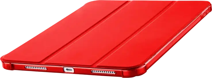 Husa Cellularline Folio pentru Apple iPad 10.9 Gen 10 2022 si iPad 11 A16, Coperta din Piele Ecologica, Coarta Semi-Rigida, Auto Sleep/Wake, Suport Stilou, Roșu