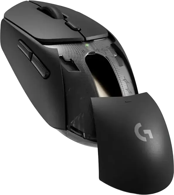 Mouse Gaming Wireless Logitech G309 LIGHTSPEED, Negru, Senzor HERO 25K 25,600 DPI, Switch-uri Hibride LIGHTFORCE, Bluetooth, Compatibil PowerPlay, 86g