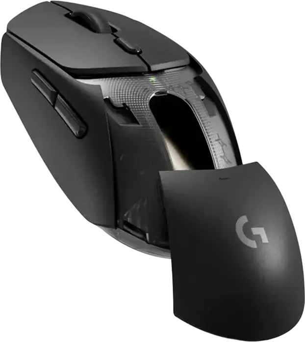 Mouse Gaming Wireless Logitech G309 LIGHTSPEED, Negru, Senzor HERO 25K 25,600 DPI, Switch-uri Hibride LIGHTFORCE, Bluetooth, Compatibil PowerPlay, 86g