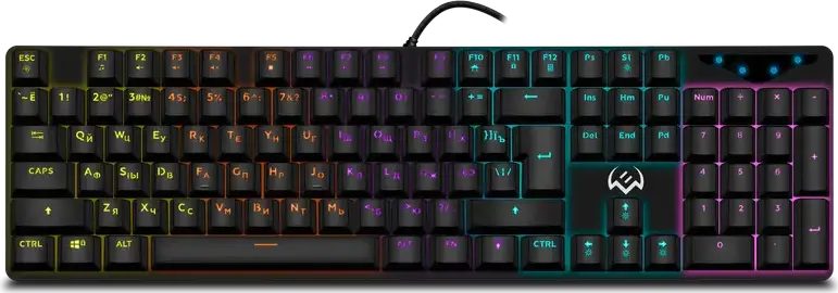 Tastatură SVEN KB-G9300, Cu fir, Negru