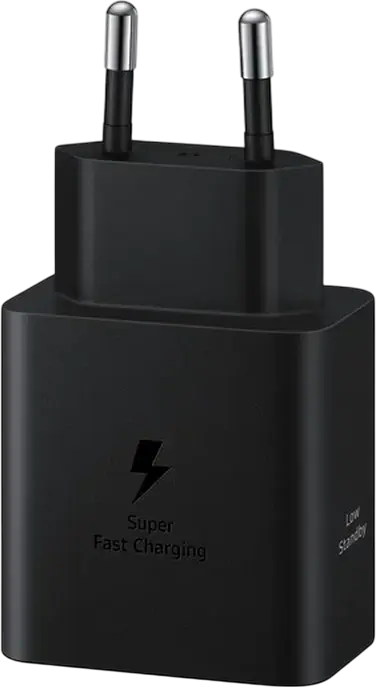 Зарядное устройство Samsung EP-T4511NBEGEU 45Вт USB-C, Super Fast Charging 2.0 SFC 2.0, PD 3.0 PPS, Вилка EU, Черный