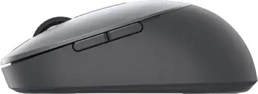 Dell MS5120W Pro Plus Compact Wireless Mouse, Dual-mode Bluetooth 5.0 & 2.4GHz, 4000 DPI Optical Sensor, 7 Programmable Buttons, Titan Gray