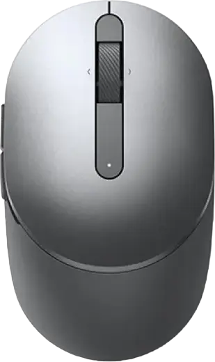 Dell MS5120W Pro Plus Compact Wireless Mouse, Dual-mode Bluetooth 5.0 & 2.4GHz, 4000 DPI Optical Sensor, 7 Programmable Buttons, Titan Gray
