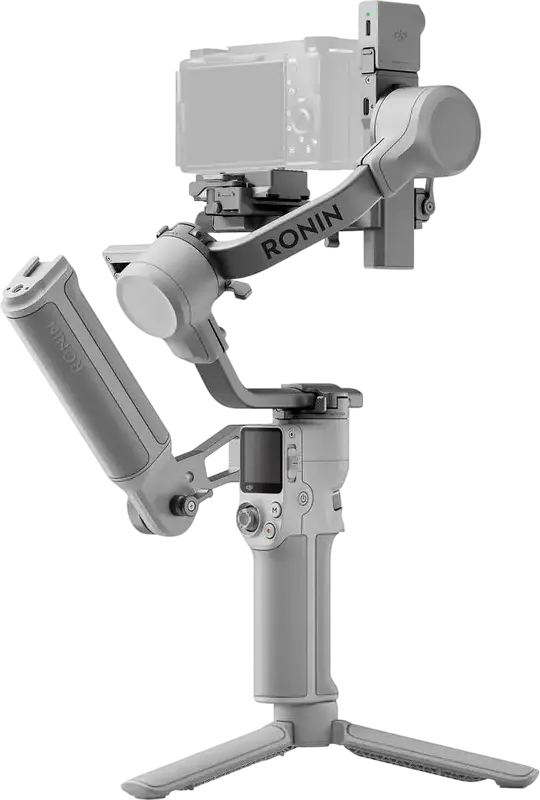 DJI RS 4 Mini 3-Axis Gimbal Stabilizer, 0.4kg to 2kg Payload, Automatic Axis Locks, Vertical Shooting, 13h Battery Life, Aluminum & ABS