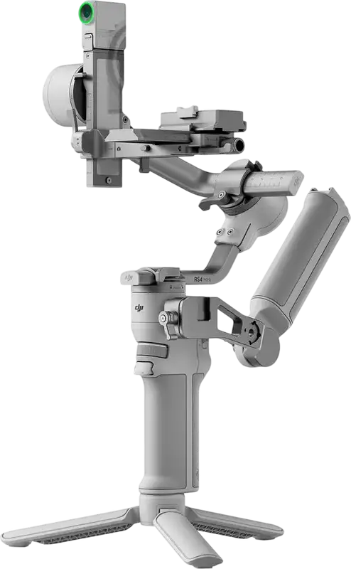 DJI RS 4 Mini 3-Axis Gimbal Stabilizer, 0.4kg to 2kg Payload, Automatic Axis Locks, Vertical Shooting, 13h Battery Life, Aluminum & ABS