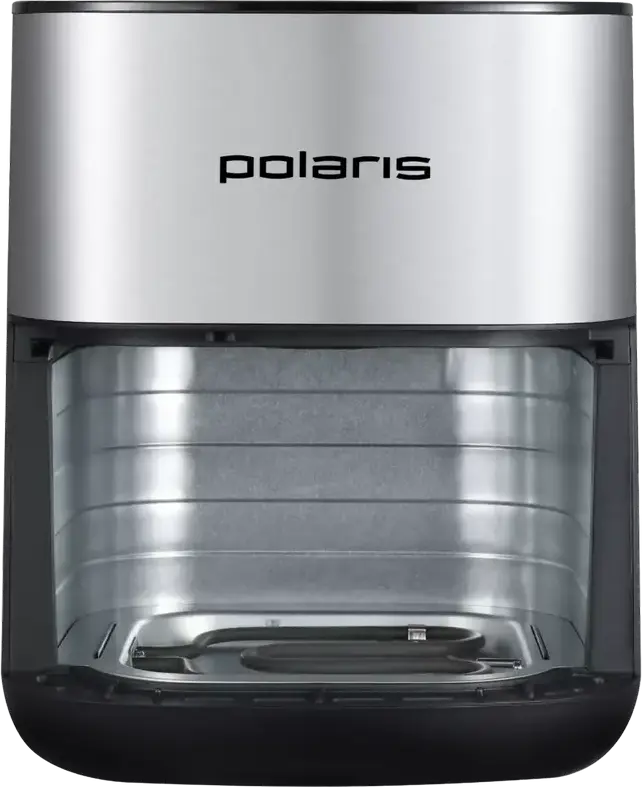 Polaris PAF 6006DW Air Fryer Aerogrill, 2000W, 6L Non-Stick Bowl, 12 Auto Programs, Smartphone Control, Touch Display, Black Stainless Steel