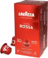 Capsule de Cafea Lavazza Qualita Rossa pentru Aparate Nespresso Original, Blend Arabica si Robusta Prăjire Medie, Intensitate 10/13, Aluminiu, Italia
