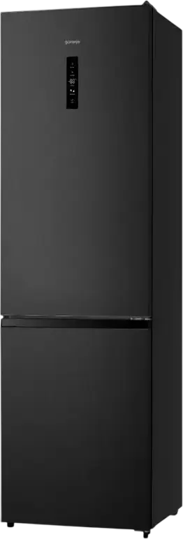 Frigider Congelator Gorenje NRK620EABK4 G600 Incorporabil cu Congelator Jos, AdvancedNoFrost, Volum Total 336L, Culoare: Negru, Display LED, 200.4x59.5x59 cm