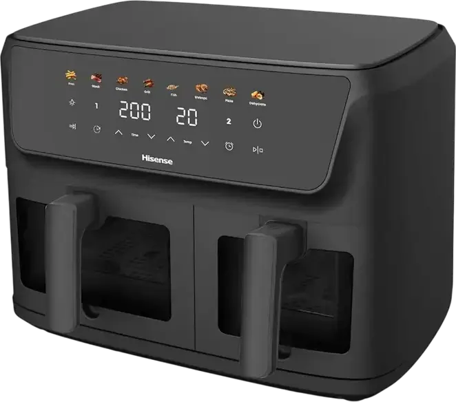 Friteuză cu aer cald Hisense HAF2700DCD, Negru