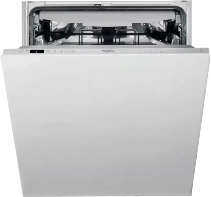 Whirlpool WIC 3C33 PFE Built-in Dishwasher, 14 Place Settings, 6th Sense Technology, NaturalDry Automatic Door Opening, PowerClean Jets, Silver