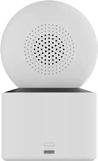 Xiaomi Smart Camera C500 Dual Indoor Security Camera, 2.5K 4MP Dual Lens Fixed & PTZ Telephoto, Wi-Fi 6, AI Human/Pet Tracking, Night Vision, White